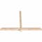 Ekena Millwork Eugene Smooth Timber Gable Bracket, Douglas Fir, 72"W x 48"H x 3 1/2"D x 3 1/2"F, 16/12 Pitch GBW072X48X0404EUG00SDF - alternate 2
